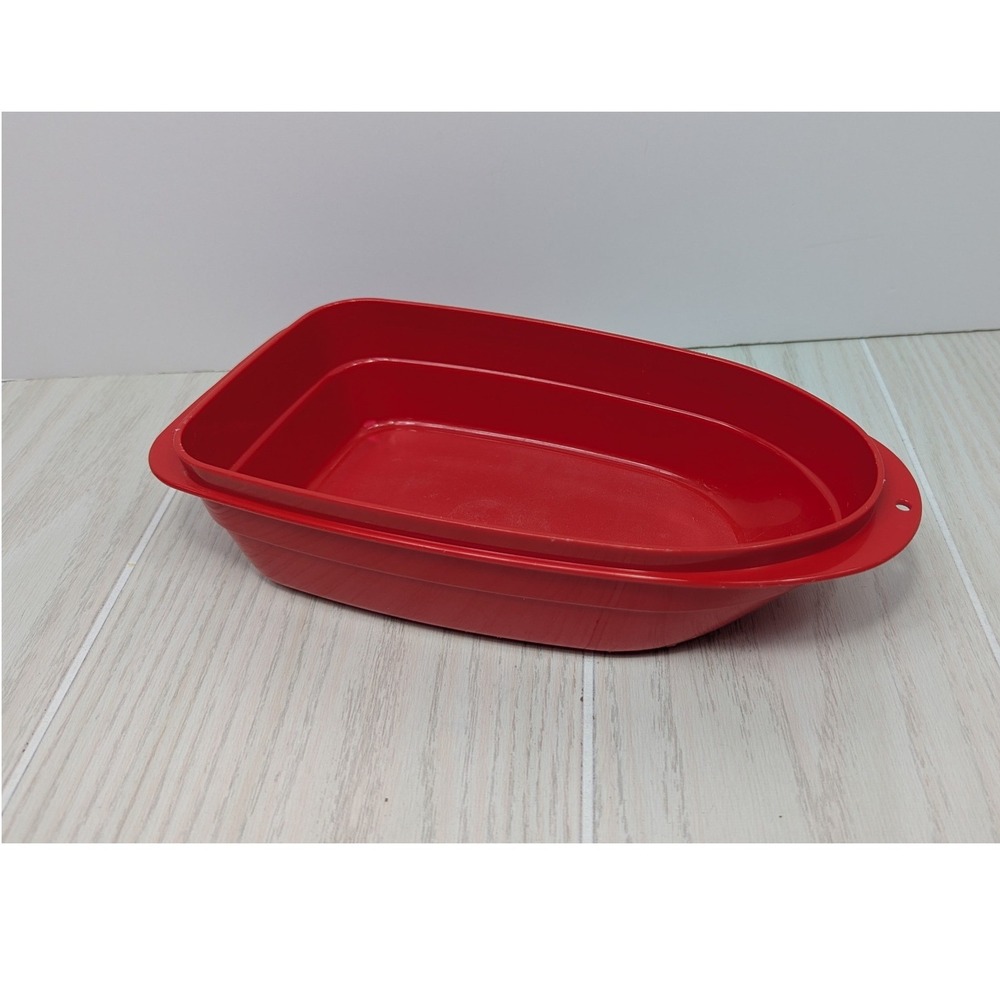 Tupperware Tuppertoys Boat Red Plastic Vintage Replacement Base 1732-1